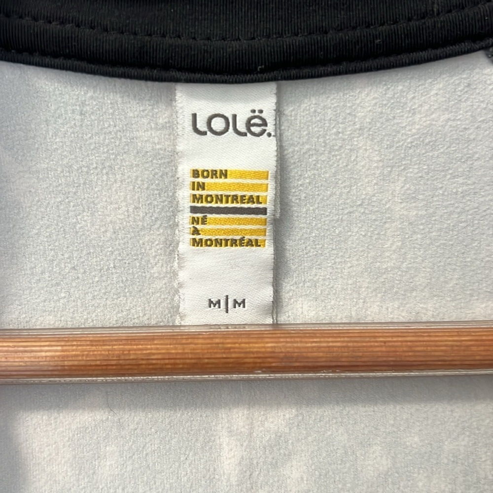 Women’s half zip Lole size M Athletic Top - Picture 5 of 5